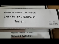 Canon Black Toner NPG61 GPR48 C-EXV43 Compatible con el cartucho de tono IR ADV 400IF 500IF