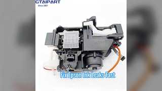 Conjunto de bomba de ajuste cómodo, antifugas, compatible con Epson R2000 R1900