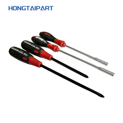 comprar Juego de destornilladores de acero Cr-V con destornilladores profesionales de agarre suave de doble color con cabeza magnética cruzada fabricación en línea