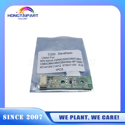 comprar Chip de desarrollo para Konica Minolta Bizhub C220 C224 C280 C284 C 360 C364 C454 C554 Aficio MP D400 401 410 411 412 570K 114K fabricación en línea