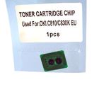 Microprocesador del cartucho de tinta para Oki C810 C830 Mc851cdtn (44059105 44059106 44059107 44059108)