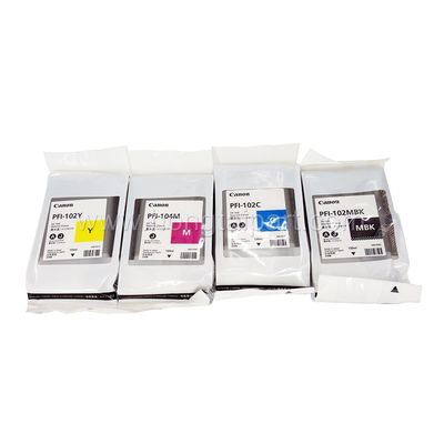 comprar Impresora Ink Cartridge para Canon iPF-500 510 600 605 610 650 655 700 710 720 750 755 (PFI-102) fabricación en línea