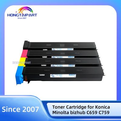 comprar Cartucho de tóner TN713 TN713C TN713M TN713Y TN713K A9K8430 A9K8230 A9K8330 A9K8130 para Konica Minolta bizhub C659 C759 fabricación en línea