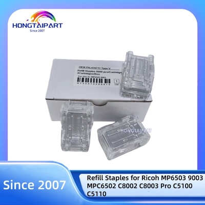 comprar Recarga de grapas 416711 Tipo V para Ricoh MP6503 9003 MPC6502 C8002 C8003 Pro C5100 C5110 Grapa compatible fabricación en línea