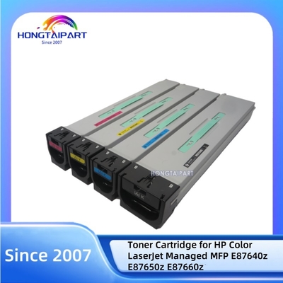 comprar Cartucho de tóner CMYK W9050MC W9051MC W9052MC W9053MC Para la impresora MFP E87640z E87650z E87660z gestionada por HP Color LaserJet fabricación en línea
