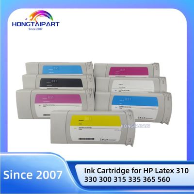 comprar 775ML Empty Ink Cartridge Compatible with HP Latex 310 330 300 315 335 365 560 Models 831C CZ694A-PK CZ695A-C CZ696A-M CZ697A-Y CZ698A-LC CZ699A-LM CZ706A-OP fabricación en línea
