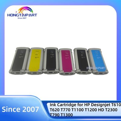 comprar Empty Ink Cartridge-130ML 72 C9403A-MK C9370A-PK C9371A-C C9372A-M C9373A-Y C9374A-G for HP Designjet T610 T620 T770 T1100 T1200 HD T2300 T790 T1300 Compatible fabricación en línea