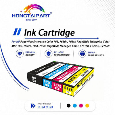 comprar Cartucho de tinta para impresora HP PageWide Enterprise y color administrada 982A 982X fabricación en línea