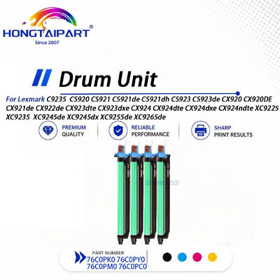 Comprar Unidad de tambor 76C0PK0 76C0PY0 76C0PM0 compatible con impresora serie Lexmark CS920 CX920 XC9235 fabricación en línea