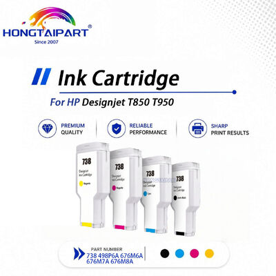 comprar Cartucho de tinta HP 738 de 300ml para Designjet T850 T950 498P6A 676M6A 676M7A 676M8A fabricación en línea