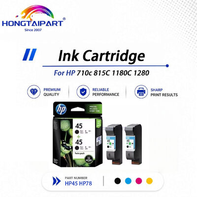 Comprar Cartucho de tinta original HP45 51645A y HP78 6578D validado con chip, sin manchas, estable para archivo, compatible con plotter HP 710c 815C 1180C 1280 CAD fabricación en línea