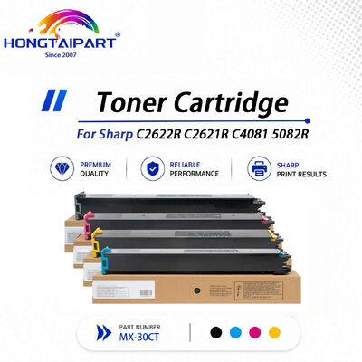 Comprar Cartucho de tóner MX‑30CT MX‑60CT con sintonización cromática Compatible con saturación estable y con restricción de moteado para Sharp C2622R C2621R C4081 5082R fabricación en línea