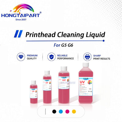 Comprar Líquido limpiador de cabezales de impresión UV que disuelve residuos, sin corrosión, bloqueador de humedad, Compatible con impresora UV G5 G6 fabricación en línea
