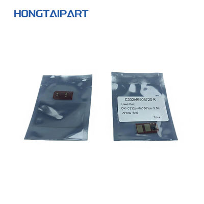 Microprocesador grande 46508709 del cartucho de la versión del AU del tamaño AP de Chip For OKI C332dn MC363dn de la tinta del reset 46508710 46508711 46508712 3.5K