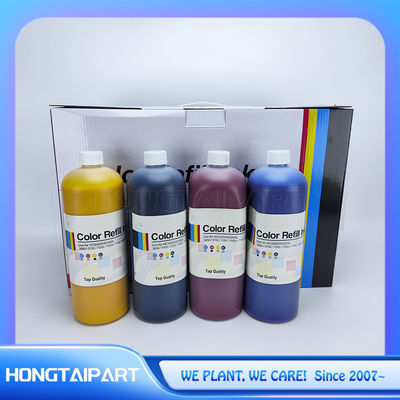 Botellas de tinta de relleno de color S-4670 S-4671 S-4672 S-4673 para Riso ComColors HC 5000 5500 3050 7050 9050 Con chip CMYK