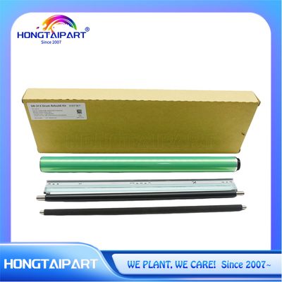 OPC Tambor para KONICA MINOLTA Bizhub C258 C308 C368 C458 C558 C658 Tambor de limpieza de cuchillas de carga de rodillo DR-313 Unidad de tambor Rebu