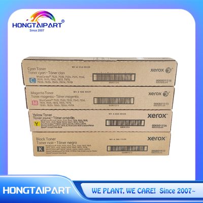 Toner 006R01513 006R01514 006R01515 006R01516 Para el centro de trabajo de Xerox 7525 7530 7500 7535 7545 7556 7800 7830 7835 7845 7855 7900 7970 EC7836 7856 HONGTAIPART original