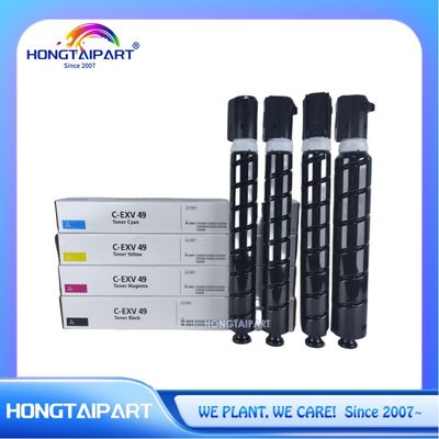 Toner Cartridge-1Set C-EXV 49 NPG-67 GPR-53 Negro Ciano Magenta Amarillo Para Canon IR Avance C3320 C3325i C3525i C3320i C3520i C3330i C3530i Parte de copiador HONGTAIPART