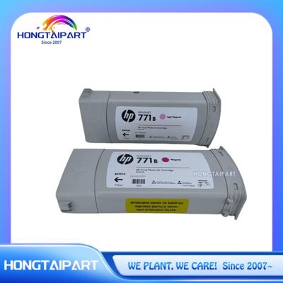 Cartucho de tinta fotográfica original Magenta Vivido 771B B6Y01A B6Y03A B6Y27A para HP DesignJet Z6200 Z6600 Z6610 Z6800 Z6810 Impresora de 775 ml HONGTAIPART