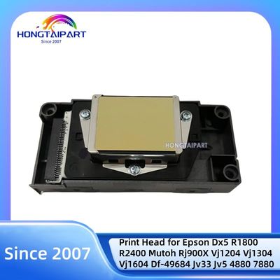 Nuevo cabezal de impresión original F158000 F186000 F160010 para Epson Dx5 R1800 R2400 Mutoh Rj900X Vj1204 Vj1304 Vj1604 Df-49684 Jv33 Jv5 4880 7880 9880 Cabeza de impresión de tinta