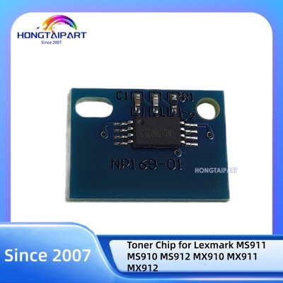 Chip de tóner para Lexmark MS911 MS910 MS912 MX910 MX911 MX912