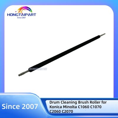 Rodillo de cepillo de limpieza de tambor para Konica Minolta C1060 C1070 C2060 C2070 Repuestos HONGTAIPART