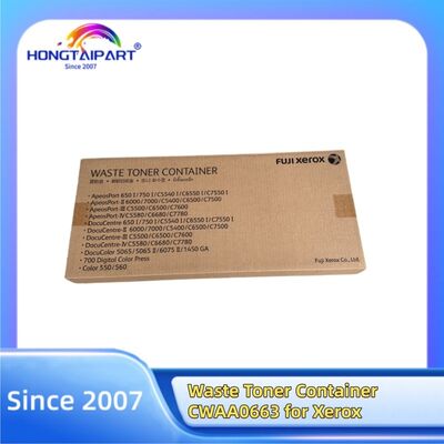 Contenedor de toner de desechos CWAA0663 para Xerox 650i 750i C5540i C6550i C7550i 6000 7000 C5400 C6500 C7500 C5550 C6500 C7600 C5580 C6680 C7780 DocuColor 5065 5065II 6075II 1450 GA 700 Color digital 550 560