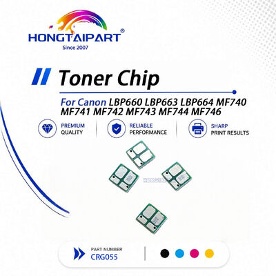 Chip de tóner CRG055 para impresora serie Canon LBP660 LBP664 MF740