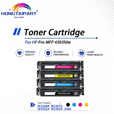 Cartucho de tóner de color W2300A- W2303A compatible con impresora HP MFP 4303fdw