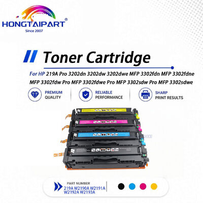 Cartucho de tóner de alto rendimiento 219A W2190A W2191A W2192A para HP Pro 3202 3302 MFP
