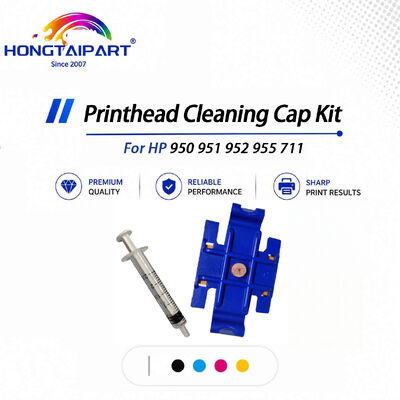 Leak‑tight Printhead Cleaning Cap Kit Wear‑proof User‑friendly For HP 950 951 952 955 711 With 5ml Syringe