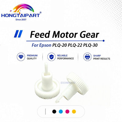 Motor de alimentación de papel blanco lateral resistente al desgaste Engranaje completo Ajuste preciso Compatible con Epson PLQ‑20 PLQ‑22 PLQ‑30
