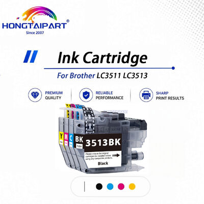 Cartucho de tinta de alto rendimiento LC3511 LC3513 apto para máquina de inyección de tinta Brother J690DW J890DW J572DW J491DW