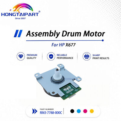 Motor de tambor de montaje estable RM3-7788-000C para impresora HP X677