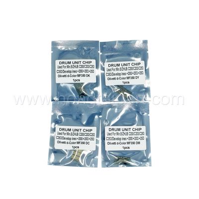 Tambor auténtico Chip Konica Minolta Bizhub C200 C203 C253 IU211 A0DE02F A0DE06F A0DE0CF