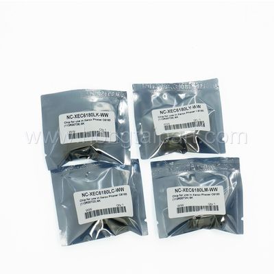 Tinta Chip Xerox Phaser 6180 6180DN 6180MFP 6180N (113R00723 113R00724 113R00725 113R00726)